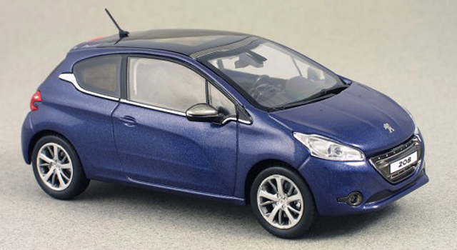 Miniatures Peugeot 208