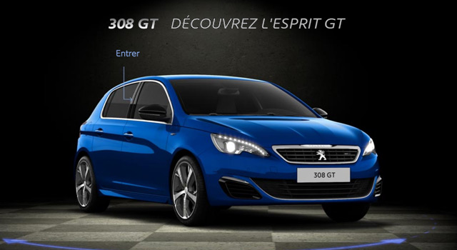 Site officiel Peugeot 308 GT : Adoptez l'esprit GT !