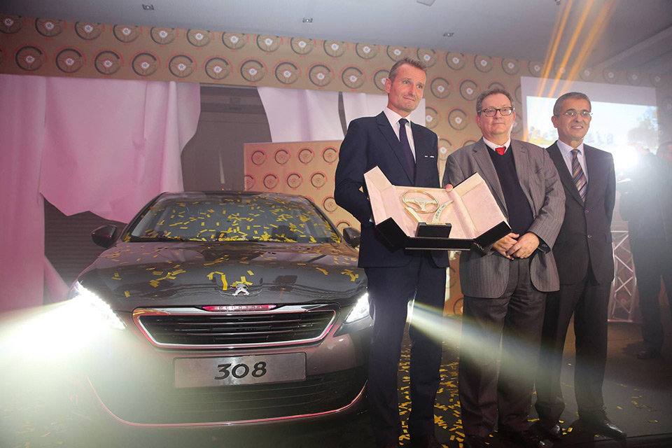 Peugeot 308 - Voiture de l'Année 2015 au Maroc