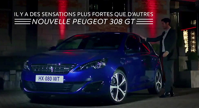 Publicité TV Peugeot 308 GT – « Piment » (2015)