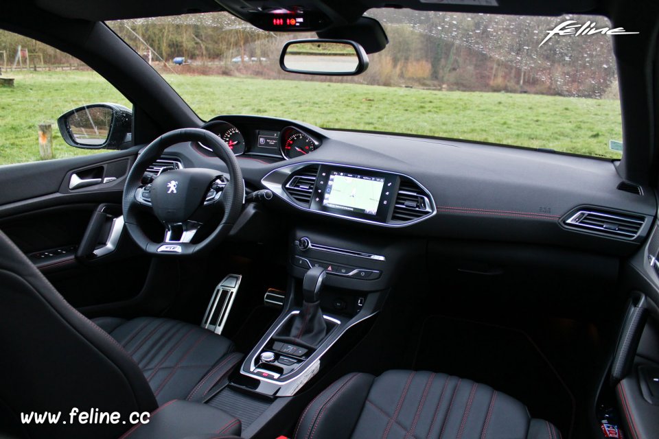 Intérieur Peugeot 308 GT 180