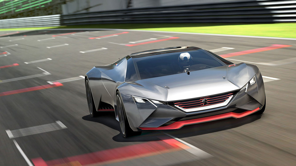 Peugeot Vision Gran Turismo au Goodwood Festival of Speed 2015