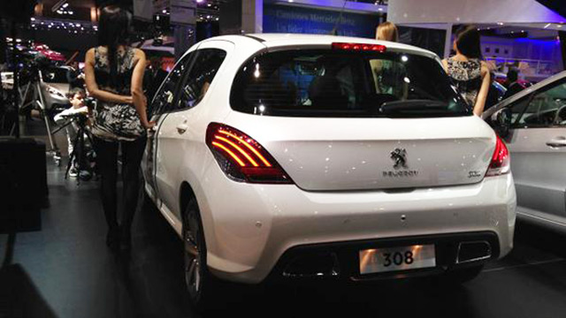 Peugeot 308 au Salon de l'automobile de Buenos Aires 2015