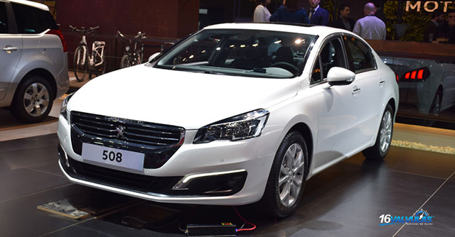 Peugeot 508 au Salon de l'automobile de Buenos Aires 2015