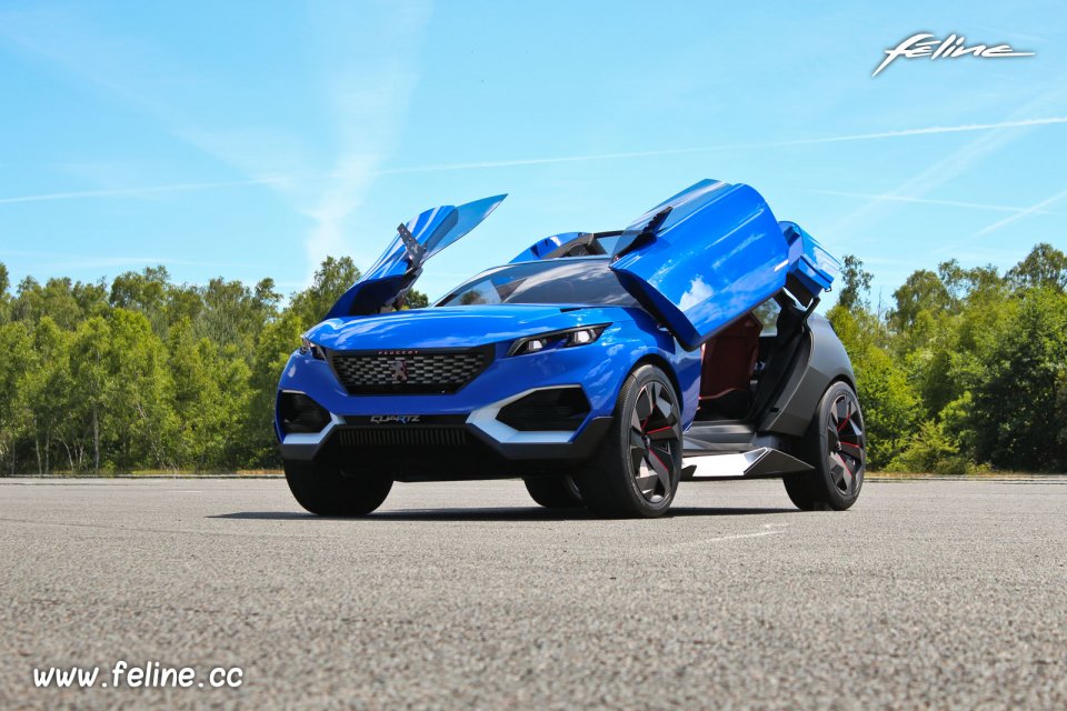 Photo Peugeot Quartz Concept (2015) - Circuit de Mortefontaine