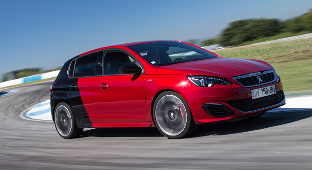 Photos officielles essais Peugeot 308 GTi by Peugeot Sport