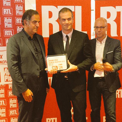 Peugeot, double lauréat du Grand Prix des Meilleures Voitures du Salon de Francfort 2015