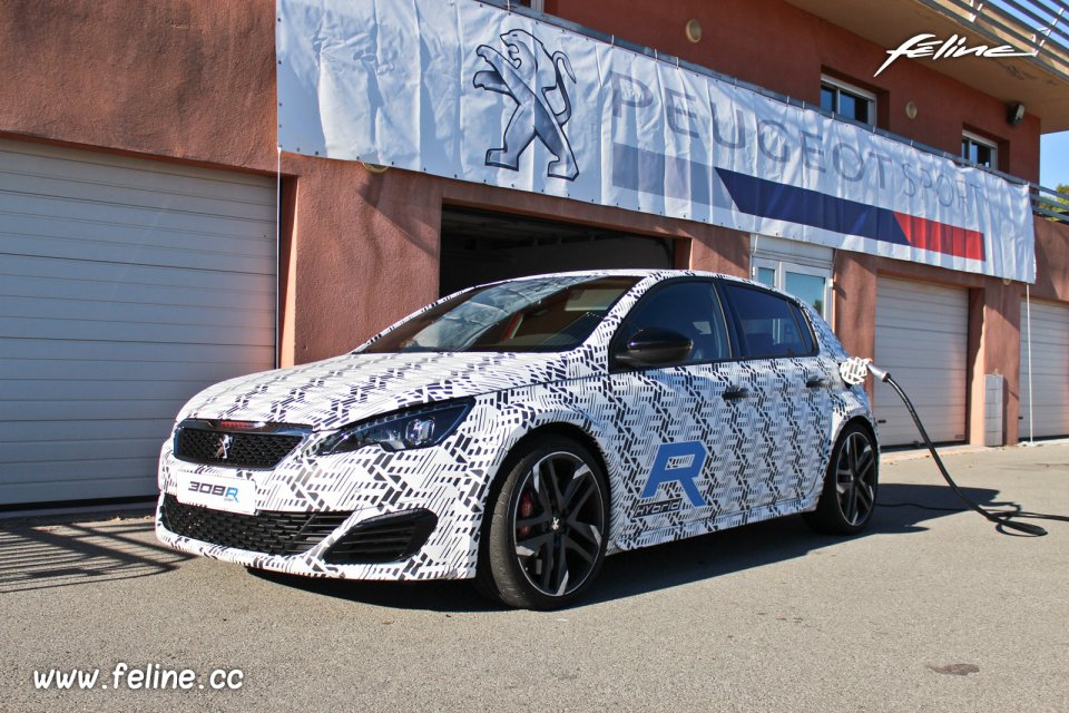 Essai Peugeot 308 R HYbrid (2015)