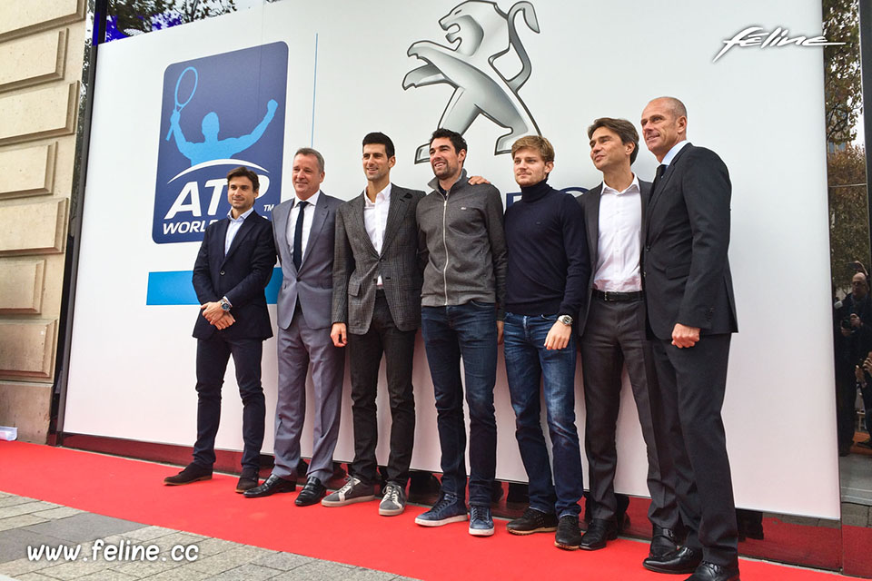 Peugeot annonce un partenariat mondial avec l'ATP World Tour