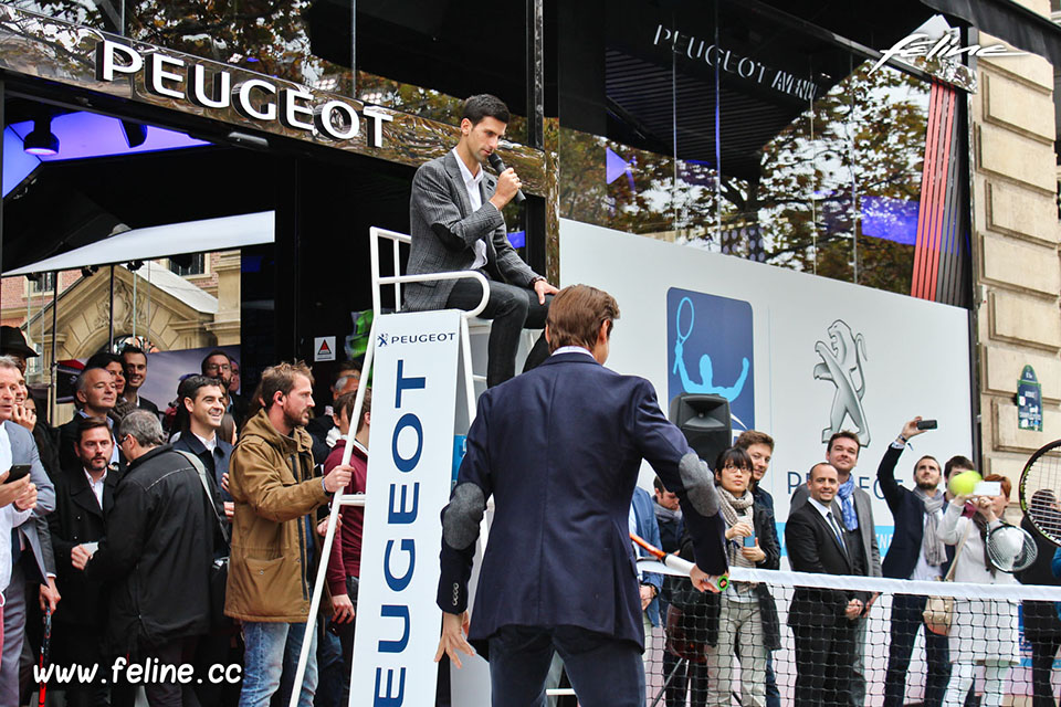 Peugeot annonce un partenariat mondial avec l'ATP World Tour