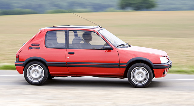 La Peugeot 205 GTi élue meilleure petite sportive de tous les temps !