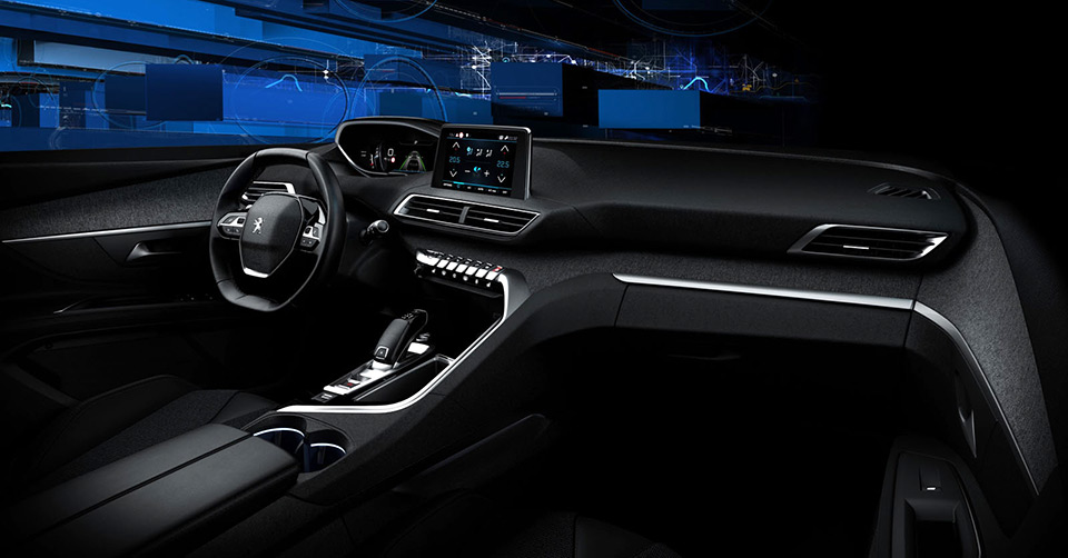 Peugeot dévoile le nouvel intérieur i-Cockpit de la Peugeot 3008 II