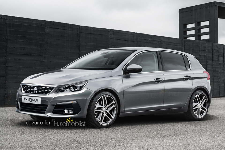 Photo future Peugeot 308 II restylée