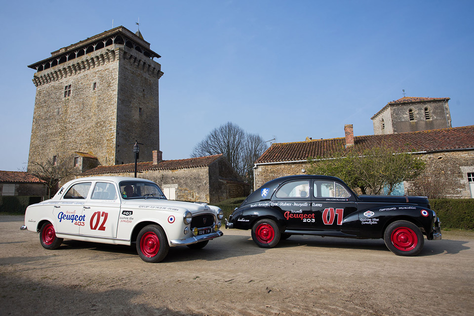 Tour Auto 2016 : les Peugeot 203 et Peugeot 403 engagées par le Lion !