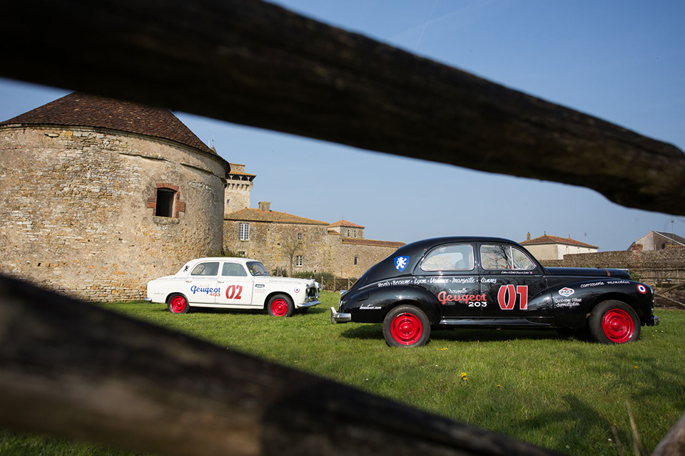 Tour Auto 2016 : les Peugeot 203 et Peugeot 403 engagées par le Lion !