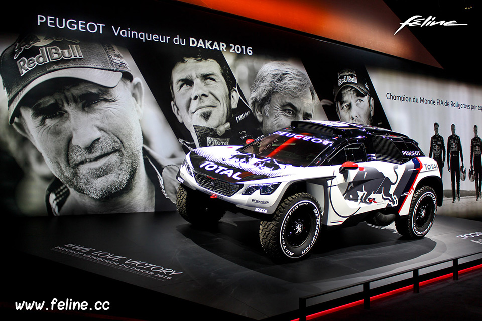 Photo Peugeot 3008 DKR 2017 - Mondial Auto Paris 2016