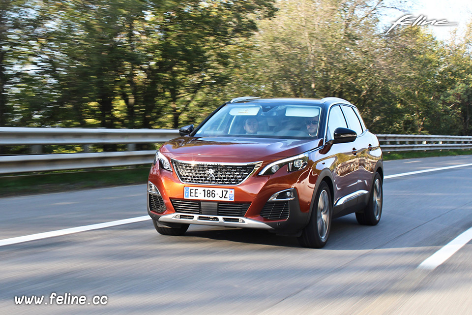 Photo essai dynamique Peugeot 3008 II