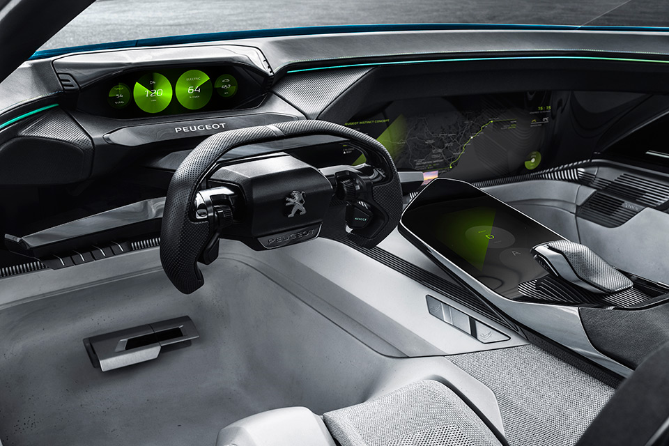 Photo intérieur Peugeot Instinct Concept 2017