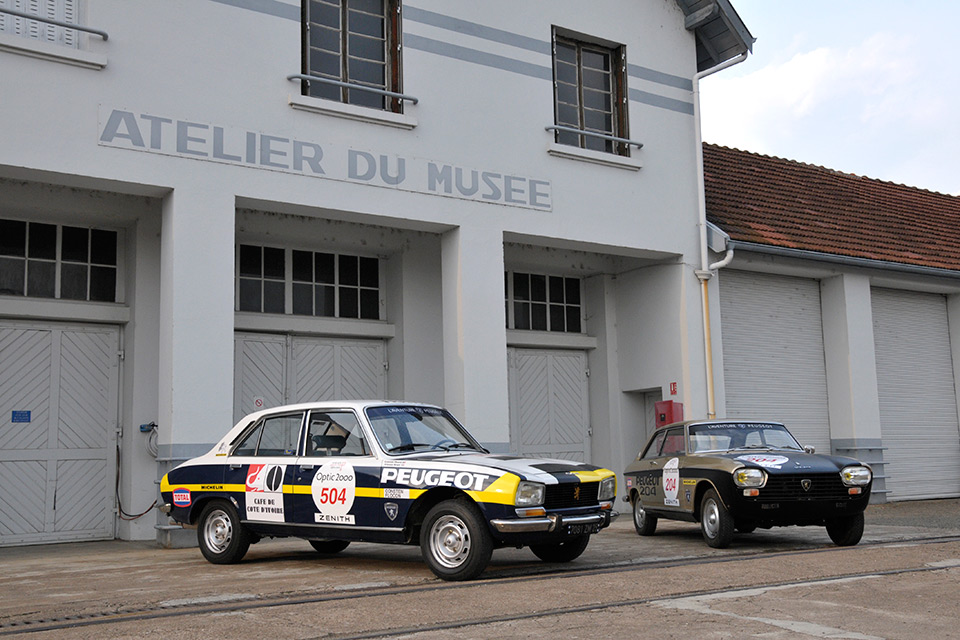 Tour Auto 2017 : les Peugeot 504 et 204 Coupé engagées par la marque au lion !