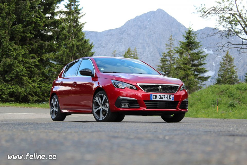 Photo essai nouvelle Peugeot 308 II restylée (2017)