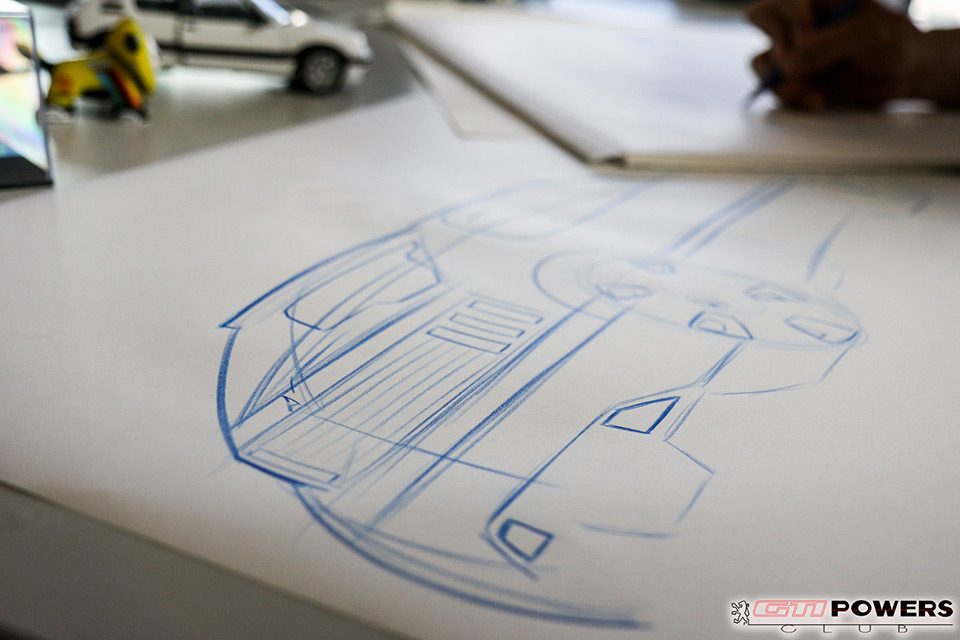 La Peugeot 205 GTI retourne sur les planches à dessin !