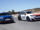 Photos officielles des essais des Peugeot 308 GTi restylée et 308 Racing Cup !