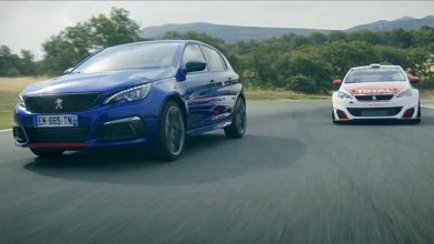 Photo of Peugeot 308 GTi restylée vs 308 Racing Cup – Vidéo officielle (2017)