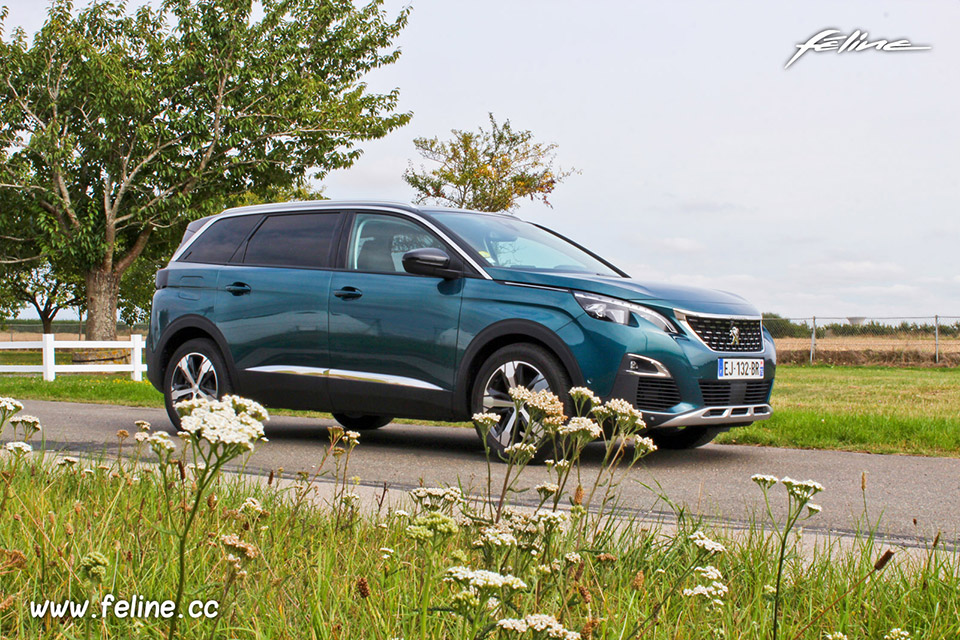 Essai Peugeot 5008 II BlueHDi 120 EAT6 : du volume et du dynamis