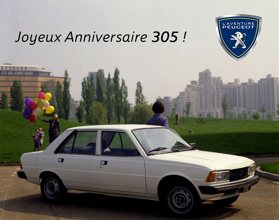 Joyeux anniversaire : la Peugeot 305 fête ses 40 ans !