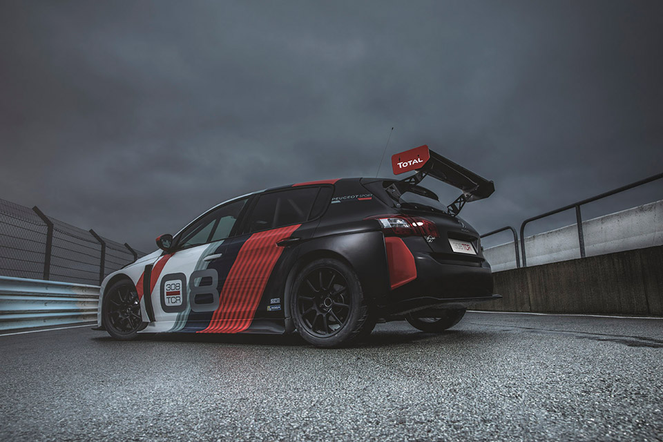 Photo officielle Peugeot 308 TCR 2018