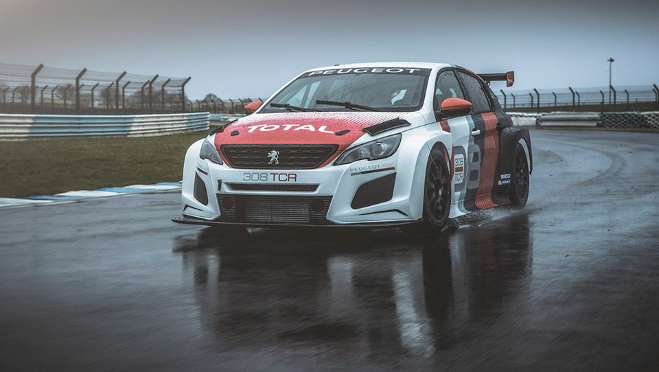 Photo officielle Peugeot 308 TCR