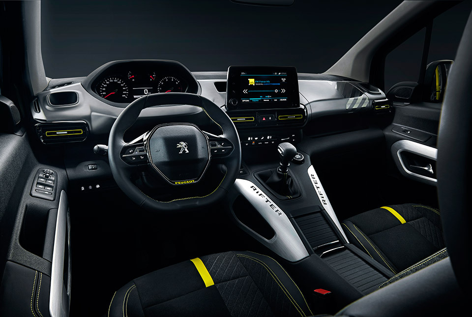Photo intérieur Peugeot Rifter 4x4 Concept Car (2018)