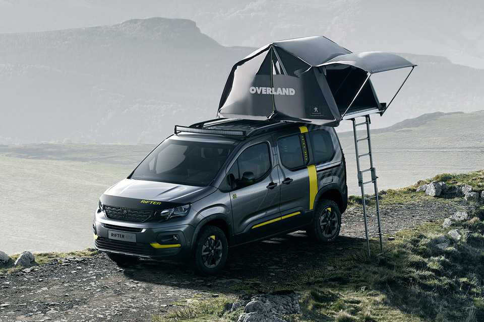 Peugeot Rifter 4x4 : le concept-car taillé pour l'aventure !