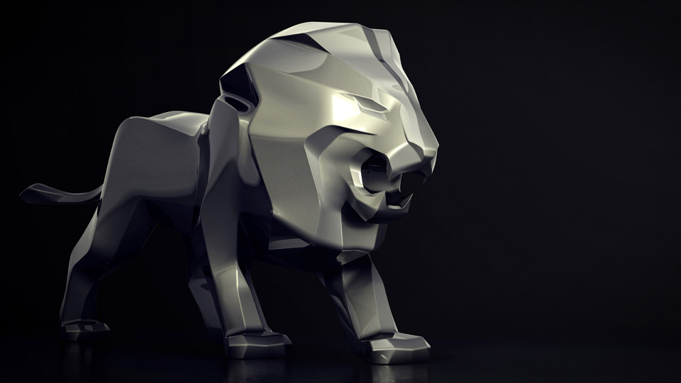 Une sculpture monumentale du Lion Peugeot au Salon de Genève 2018