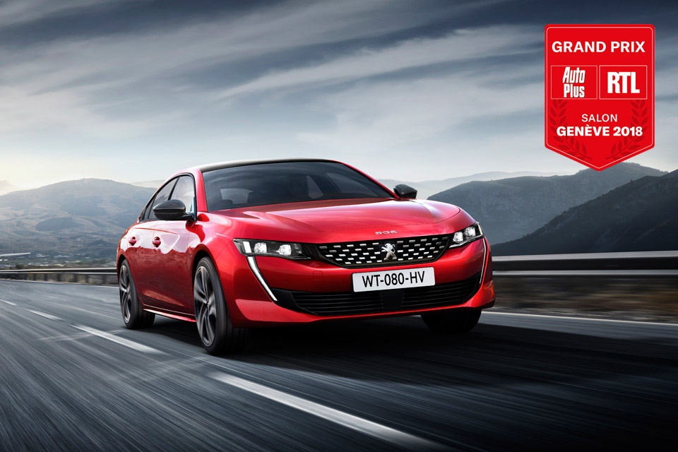 La nouvelle Peugeot 508 élue meilleure voiture de série du Salon de Genève 2018 !