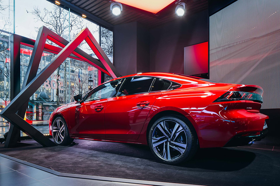 Photo Peugeot 508 II @ Peugeot Avenue Paris (2018)