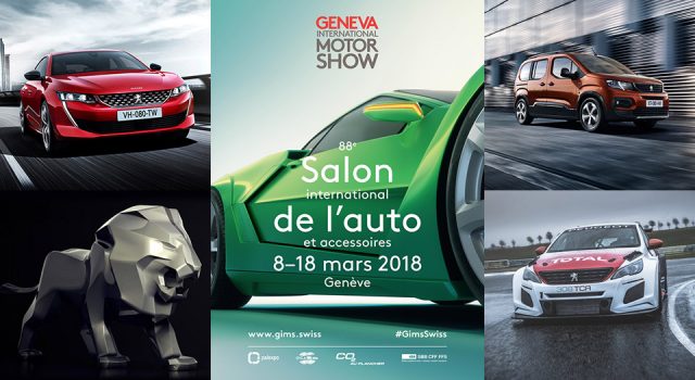 Peugeot au Salon de l’automobile de Genève 2018