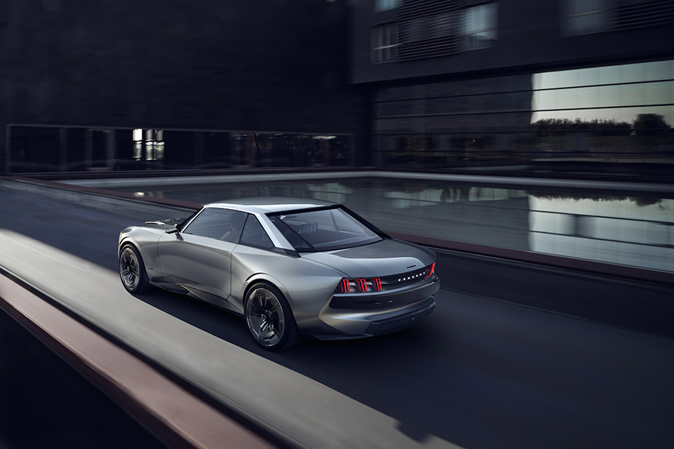 Photo officielle Peugeot e-Legend Concept Car (2018)