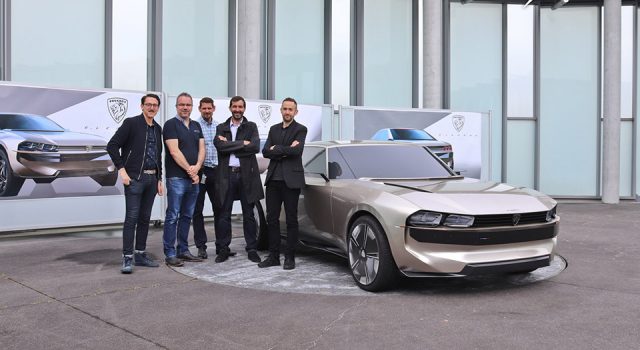 Photos : Peugeot e-Legend Concept, dans les coulisses du projet P18