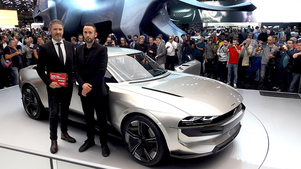 Le Peugeot e-Legend élu meilleur concept-car du Mondial de Paris 2018 !