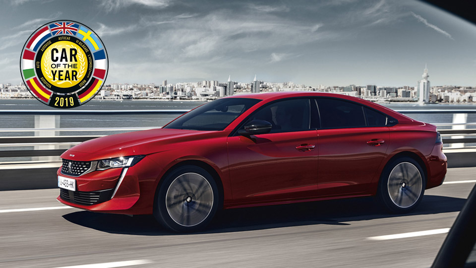 Voiture de l'Année 2019 : la nouvelle Peugeot 508 est en finale !