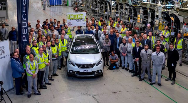 La millionième Peugeot 2008 a été fabriquée à Mulhouse !