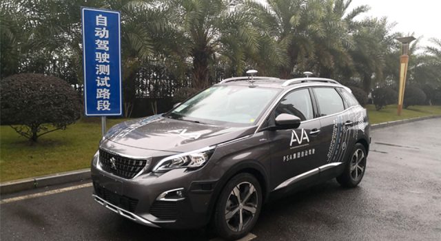 Des Peugeot 3008 autonomes autorisées à circuler en Chine