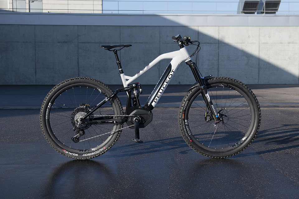 e-VTT Peugeot eM02 FS Powertube e-Bike Competition 2019