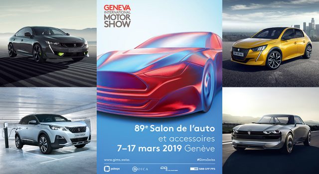 Peugeot au Salon de l’automobile de Genève 2019