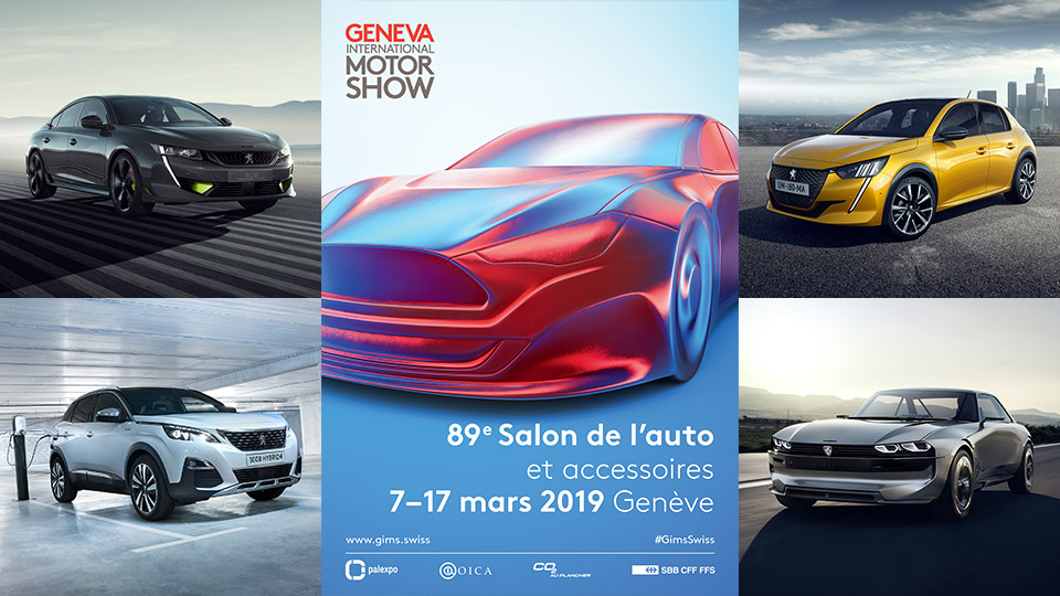 Peugeot au Salon de l'automobile de Genève 2019