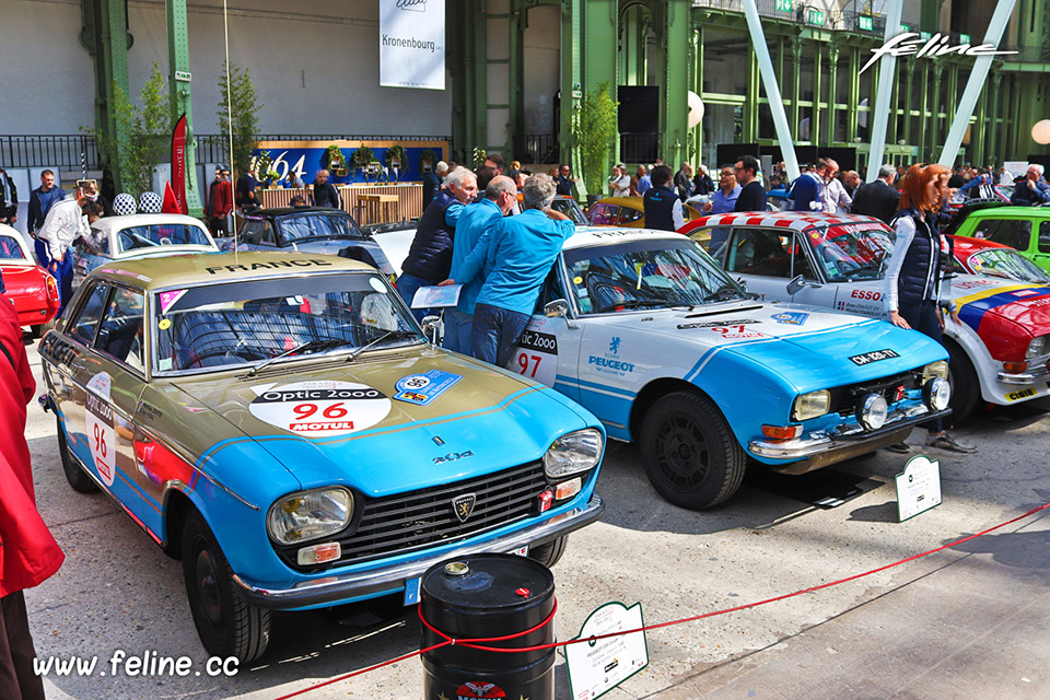 Photo Peugeot 204 Coupé et 504 Coupé 1974 (n° 97) – Paris – Tour Auto 2019