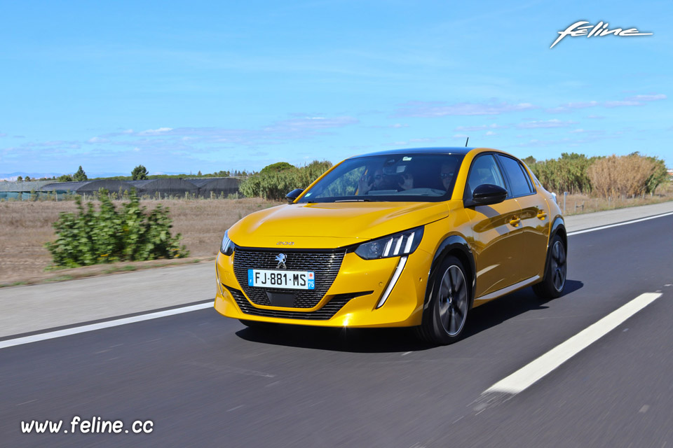 Féline - La nouvelle Peugeot 208 II est également