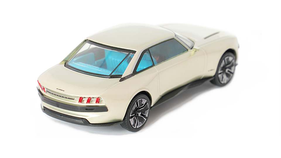Peugeot e-Legend Concept : la miniature 1:43 arrive bientôt !