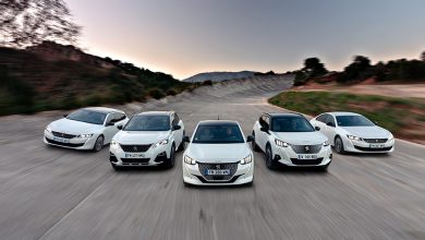 Photos officielles des essais de la gamme Peugeot Plug-in HYbrid